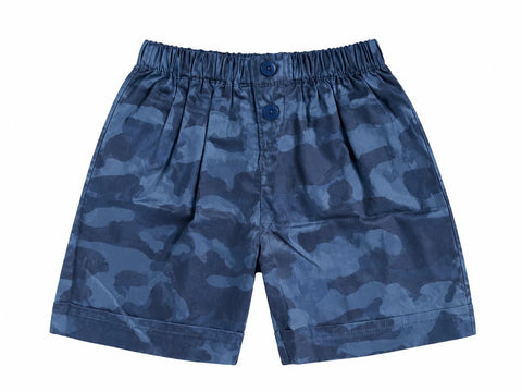 Navy tailored ranger shorts