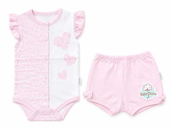 Animal print and hearts set