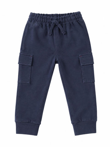 Navy cargo pants
