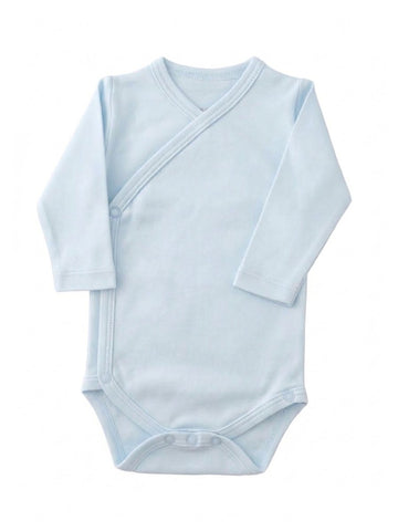 Baby blue kimono bodysuit