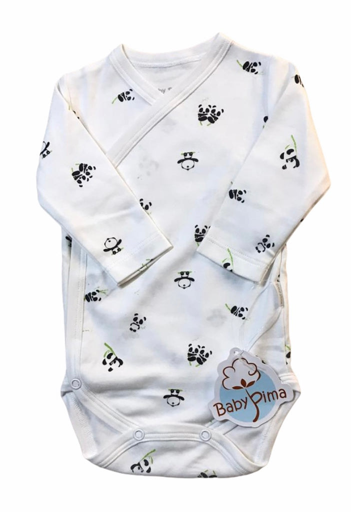 Panda bear kimono bodysuit