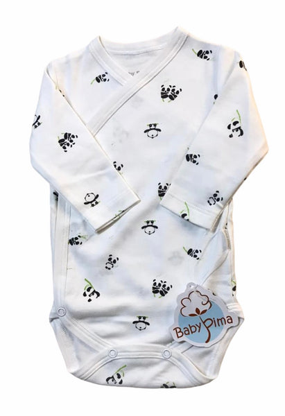 Panda bear kimono bodysuit
