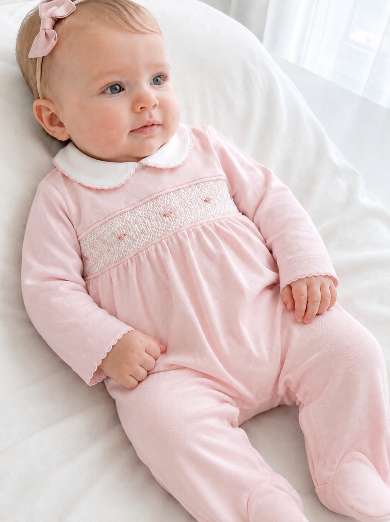 Pajama smock pink