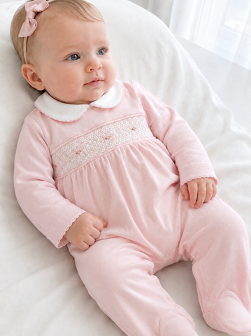 Pajama smock pink