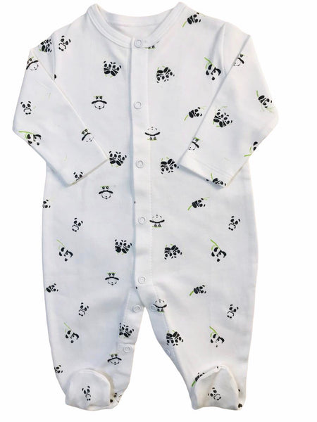 White panda pajama