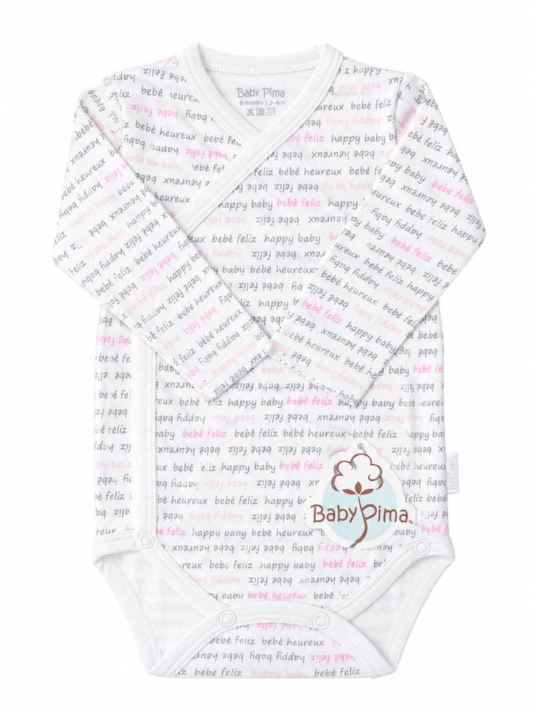 Happy baby kimono bodysuit