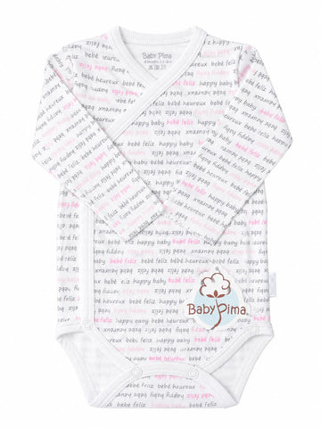 Happy baby kimono bodysuit
