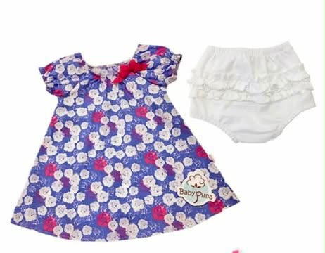 Blue flower dress